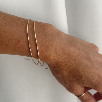 The Soldered Bangle - 9ct Yellow Gold