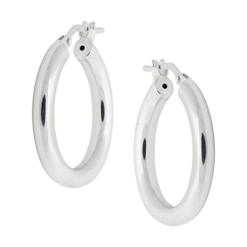 Orla Hoops Classic Chunky - Silver